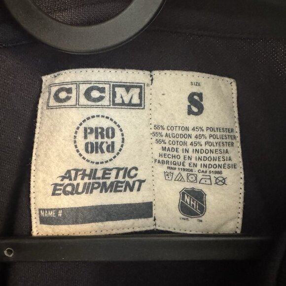 Toronto St Pats CCM Long Sleeves Applique Crew Sweatshirt Shirt T Maple Leafs S - Picture 4 of 8